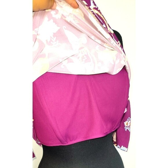 White House Black Market Floral Cold Shoulder - Size 10 - Picture 9 of 9